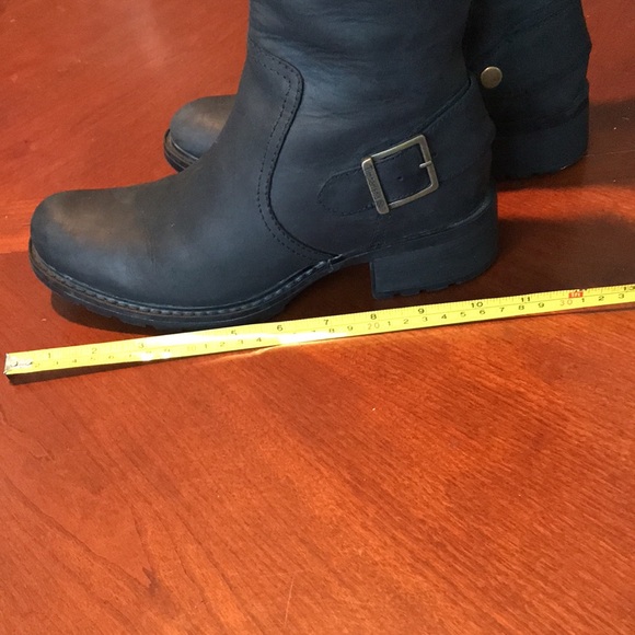 Timberland black leather boots size 7M - Picture 6 of 16